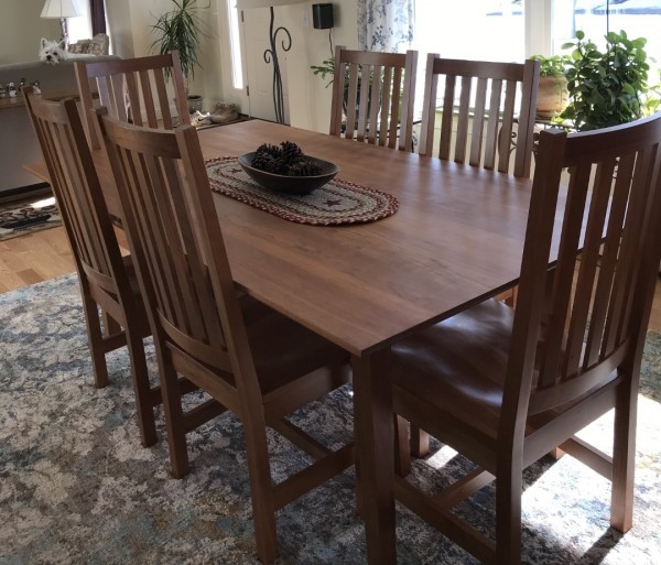 Horizon Dining Table Burlington, VT Vermont Furniture Designs